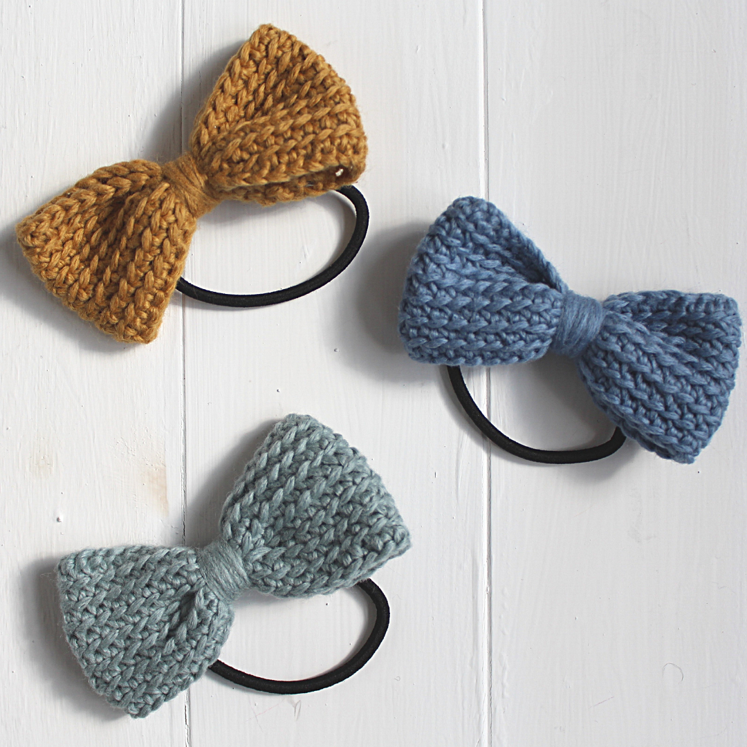 NEW PDF crochet pattern - hair bow